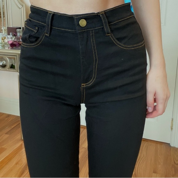 Zara Black High Rise Jeans - Picture 1 of 3